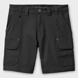 Men's DuluthFlex Fire Hose Relaxed Fit 9" Cargo BLK 044