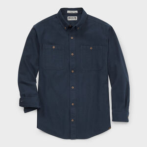 Men's Free Swingin' Flannel Untucked Shirt NVY LRG REG