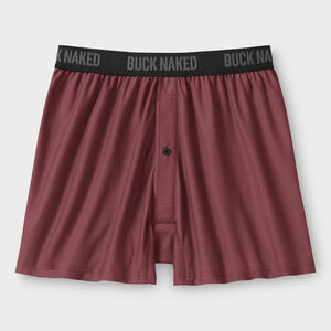 Men's Buck Naked Boxers BUR LRG