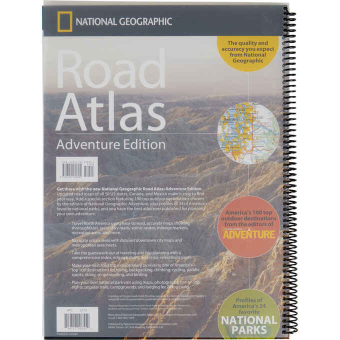 National Geographic Road Atlas: Adventure Edition