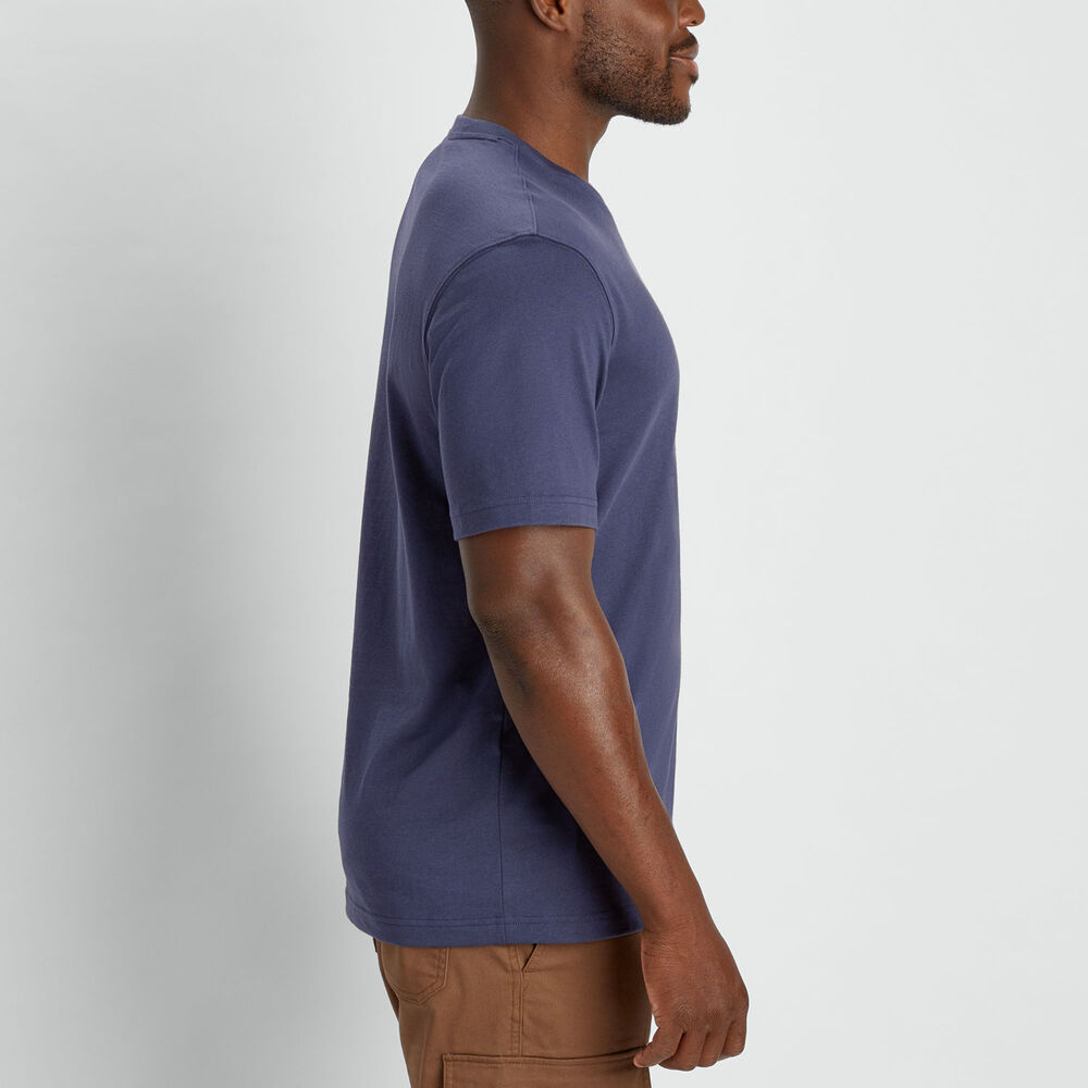 Men's 40 Grit Short Sleeve T-Shirt with Pocket Main Image