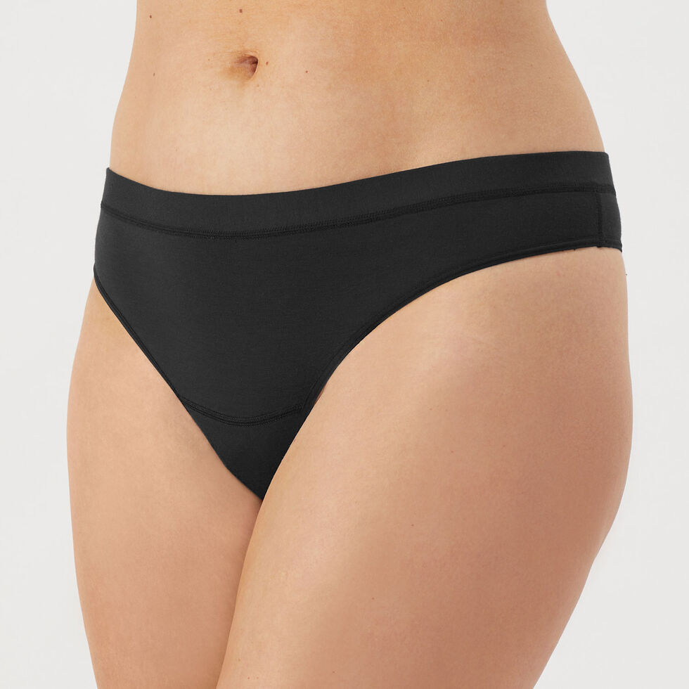 Soft Thong with Signature Waistband