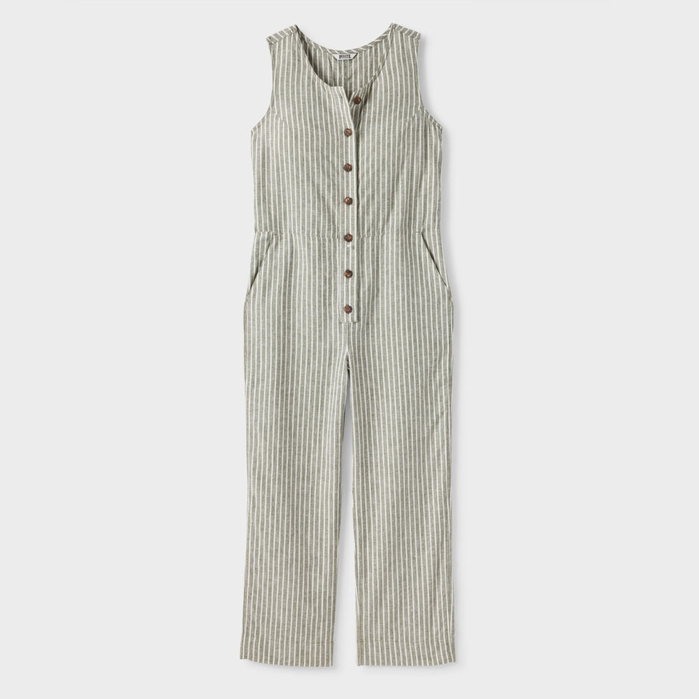 Women's Overeasy Lightweight Hemp Jumpsuit DZS 010 REG Main Image