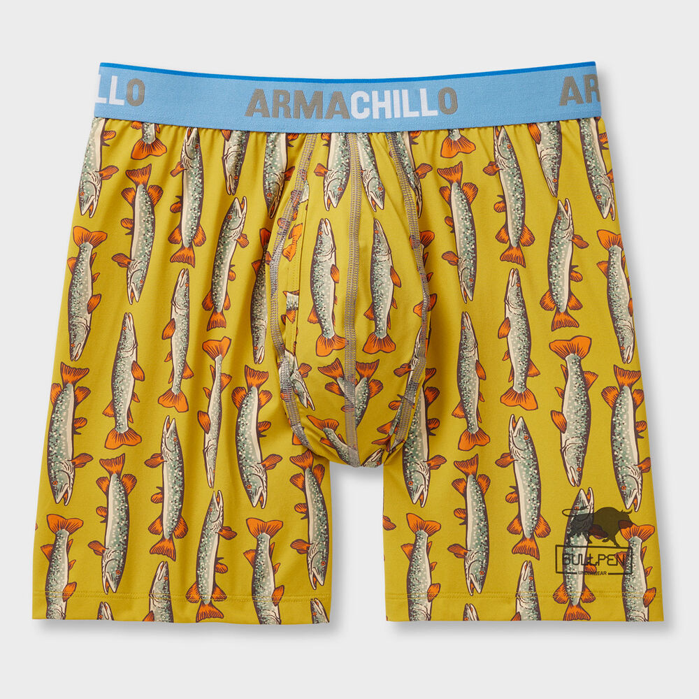 Men's Armachillo Pattern Bullpen Boxer Briefs Main Image