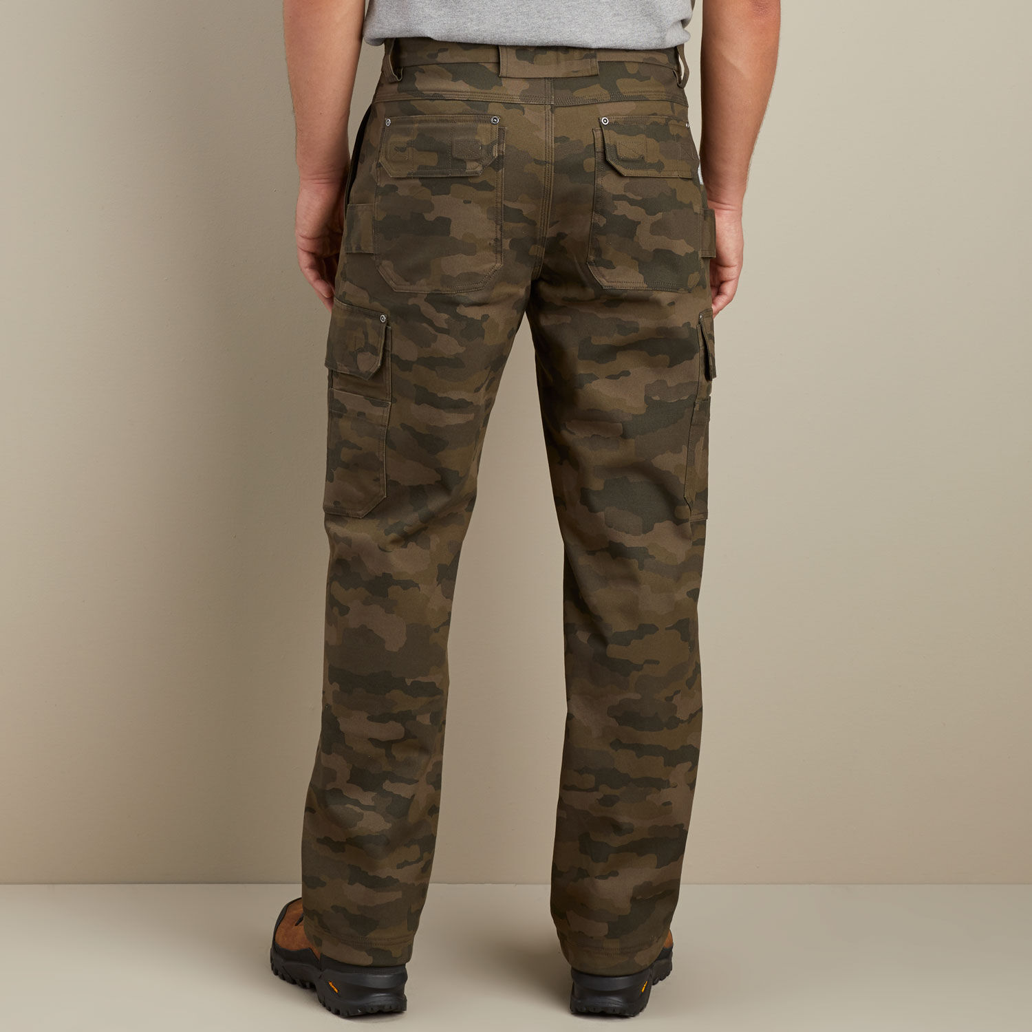 Fleece lined sale camo pants