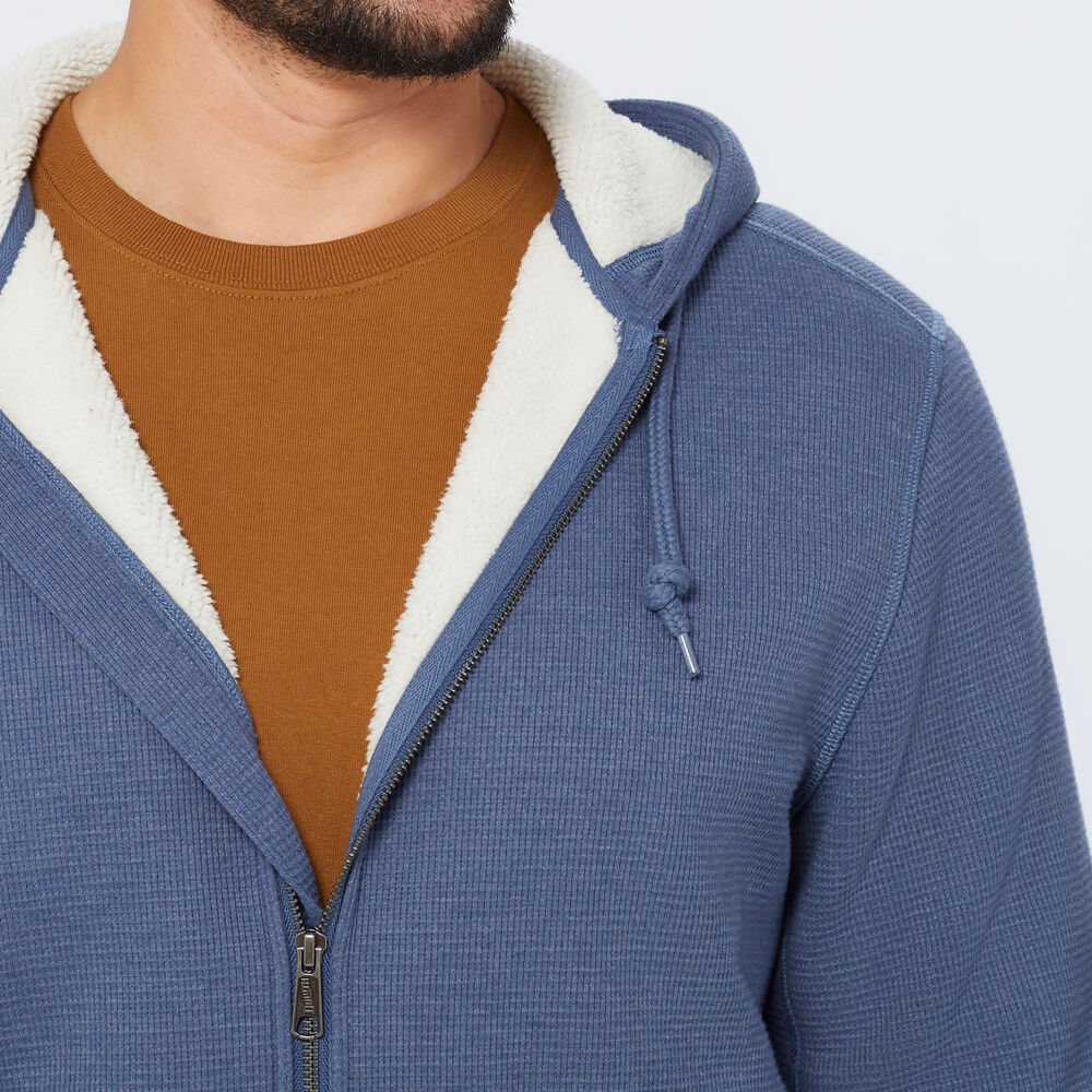 Men's Burly Thermal Sherpa-Lined Hoodie Main Image