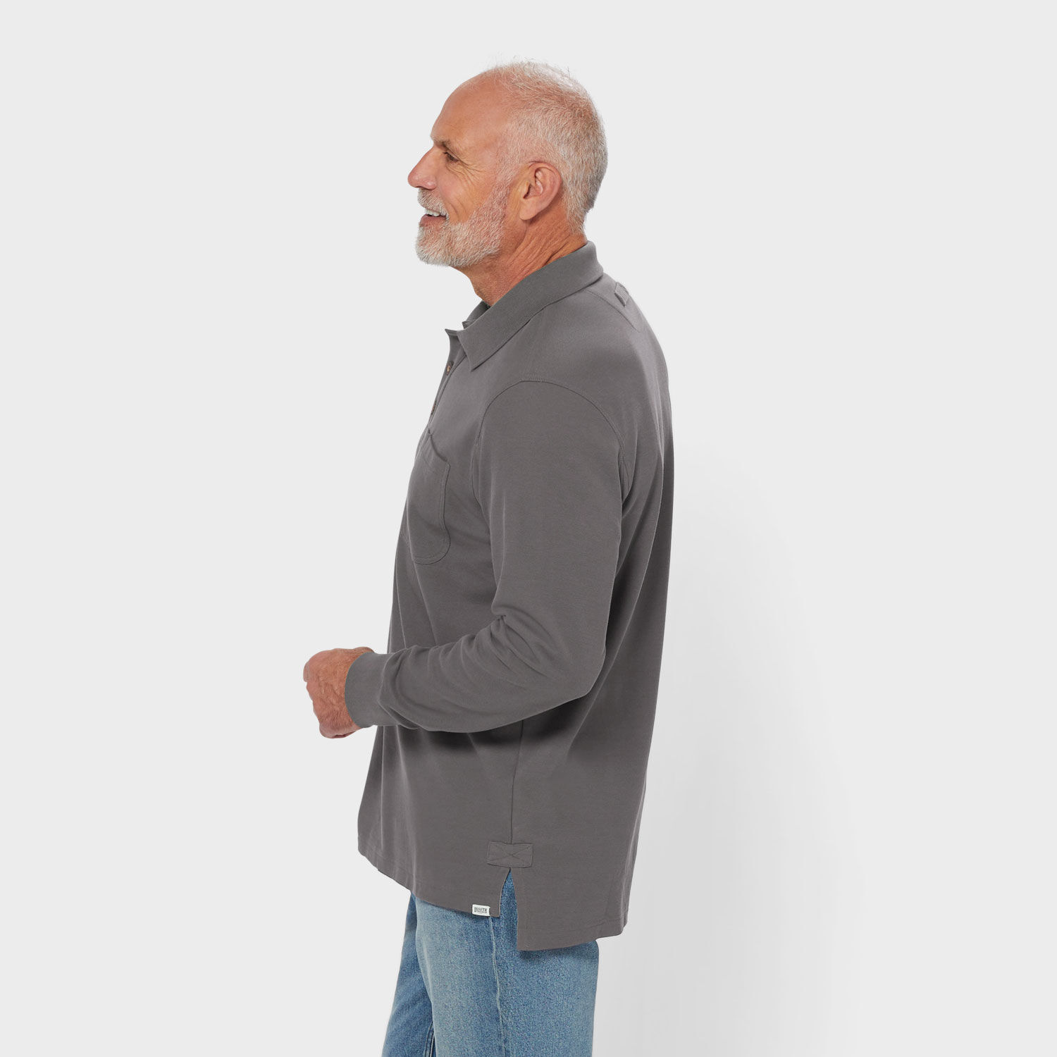 Men's No Polo Long Sleeve Shirt | Duluth Trading Company