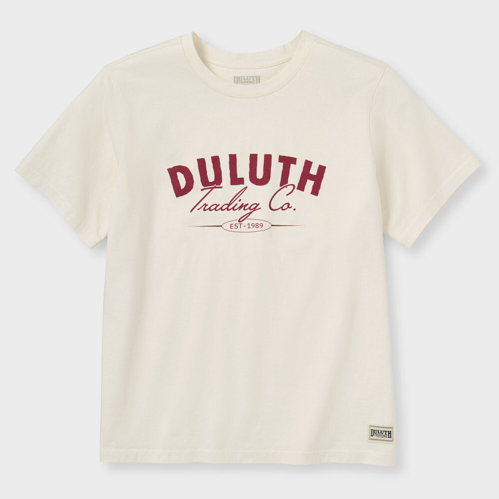 Women's Duluth Heritage Washed Crewneck Tee Main Image