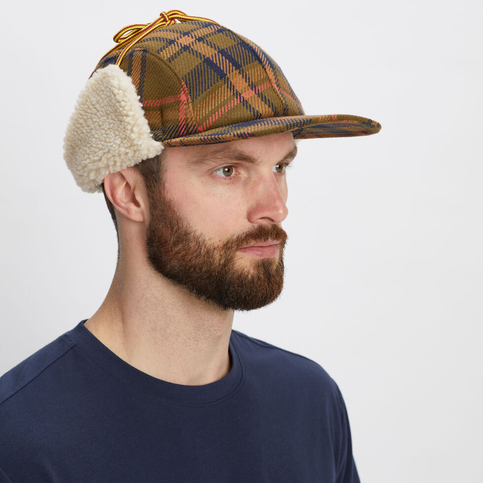 Men's Burly Plaid Earflap Hat