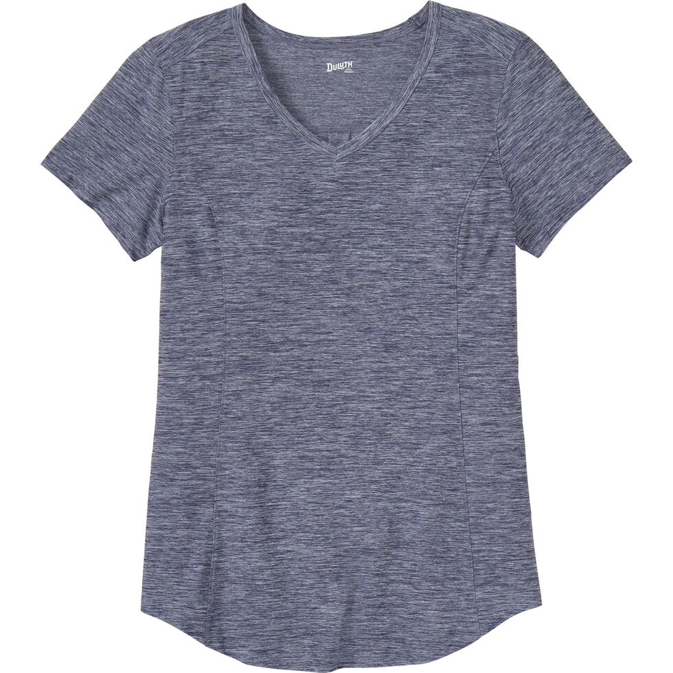 Women's Armachillo Short Sleeve V-Neck T-Shirt | Duluth Trading Company