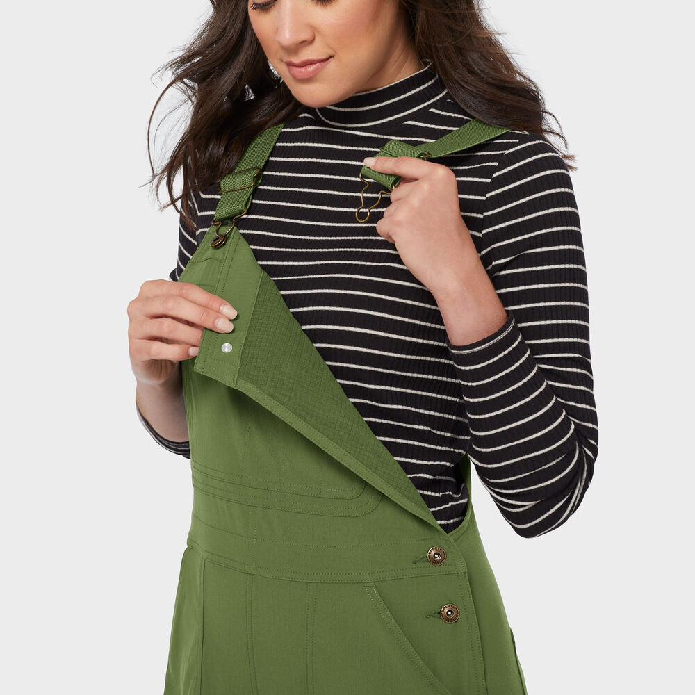 Women's Heirloom Gardening Lined Bib Overalls Main Image