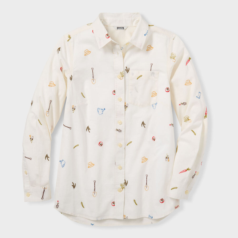 Women's Chick-Nic Long Sleeve Shirt Main Image