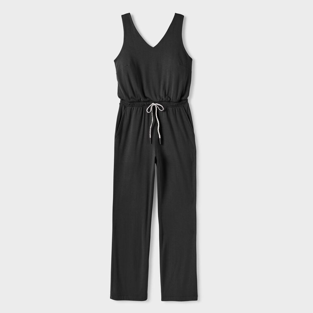 Women's AKHG Renew Bamboo Tank Jumpsuit Main Image