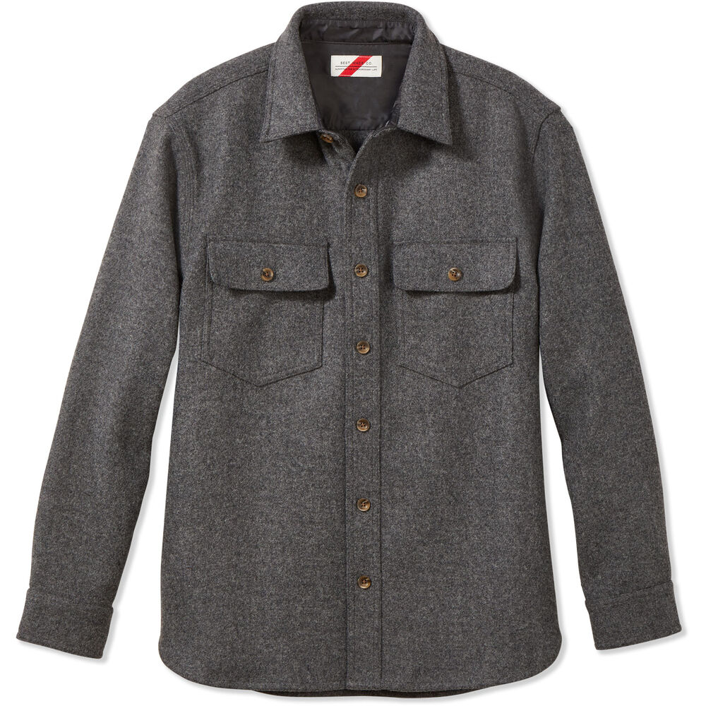 Men's Best Made Wool CPO Shirt Duluth Trading Company