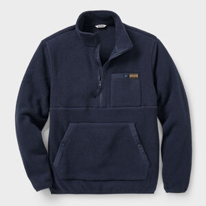 Men's Pile Hi Fleece Half Zip Mock Neck