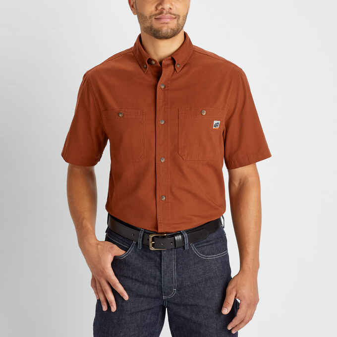 Men's 40 Grit Standard Fit Short Sleeve Work Shirt