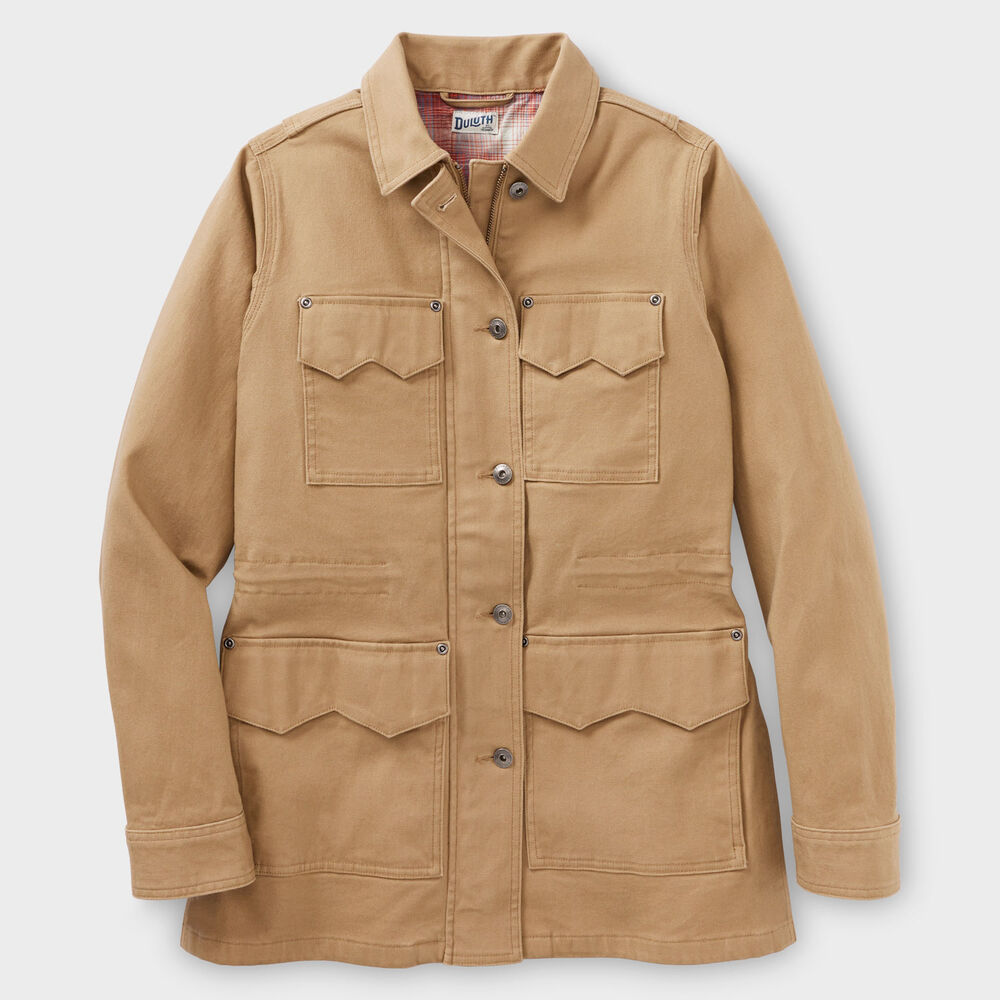 Women's Heavy DuluthFlex Fire Hose Fence Mender Jacket Duluth Trading