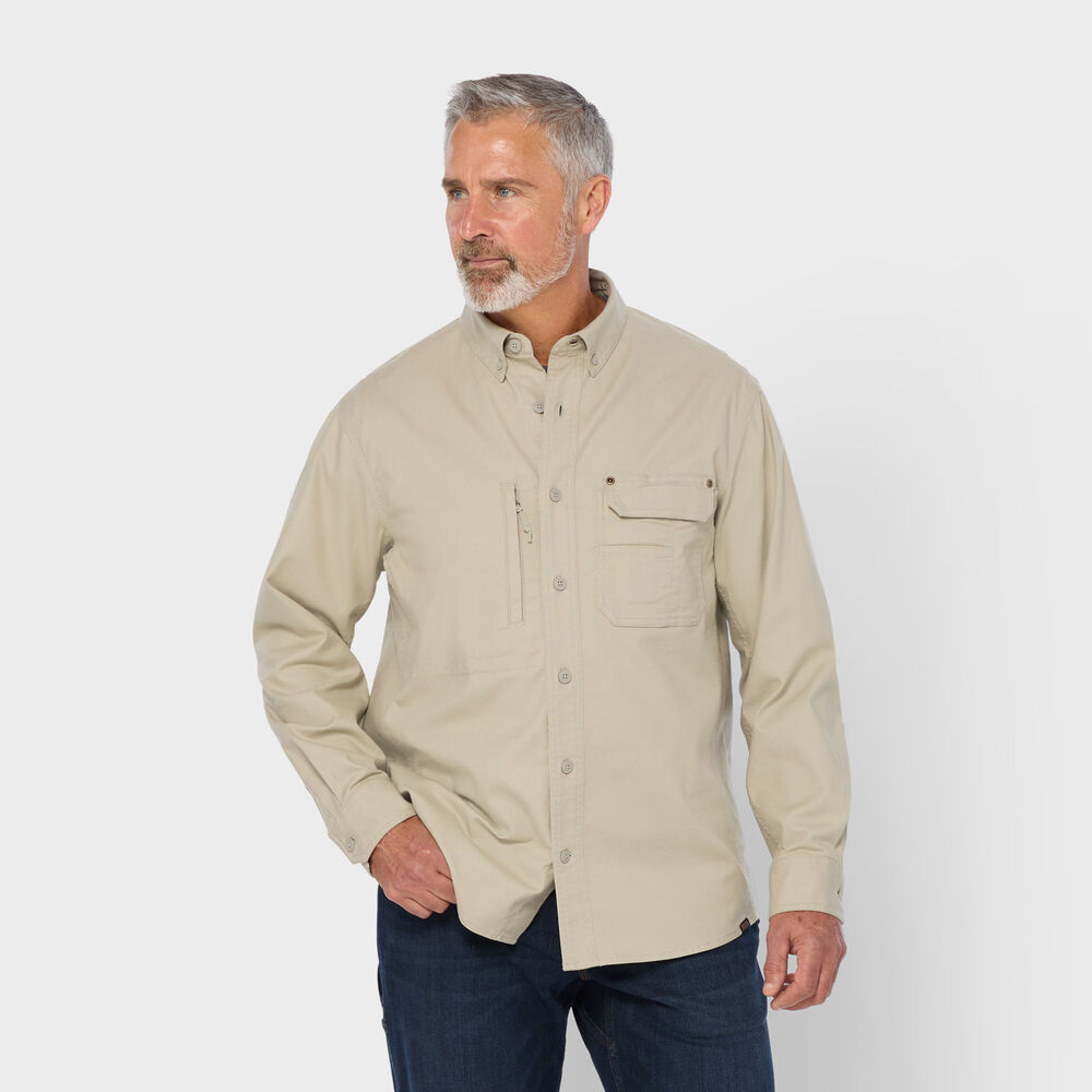 Men's Fire Hose Lightweight Long Sleeve Work Shirt Main Image