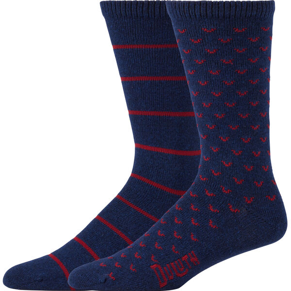 Men's Holiday 2Pack Crew Socks Duluth Trading Company
