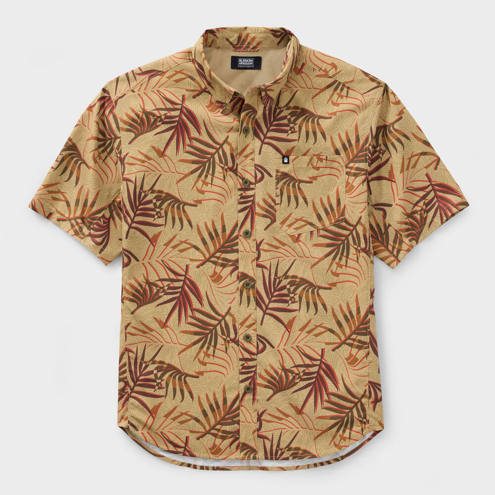 Men's AKHG Mountain Stream Relaxed Fit Short Sleeve Shirt Main Image