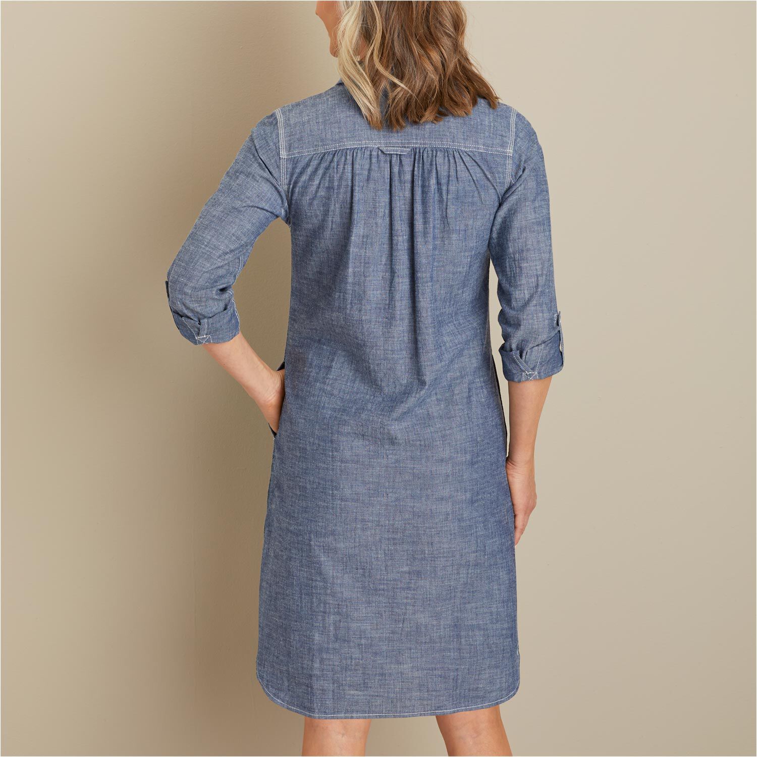 Women's Free Range Chambray Dress | Duluth Trading Company