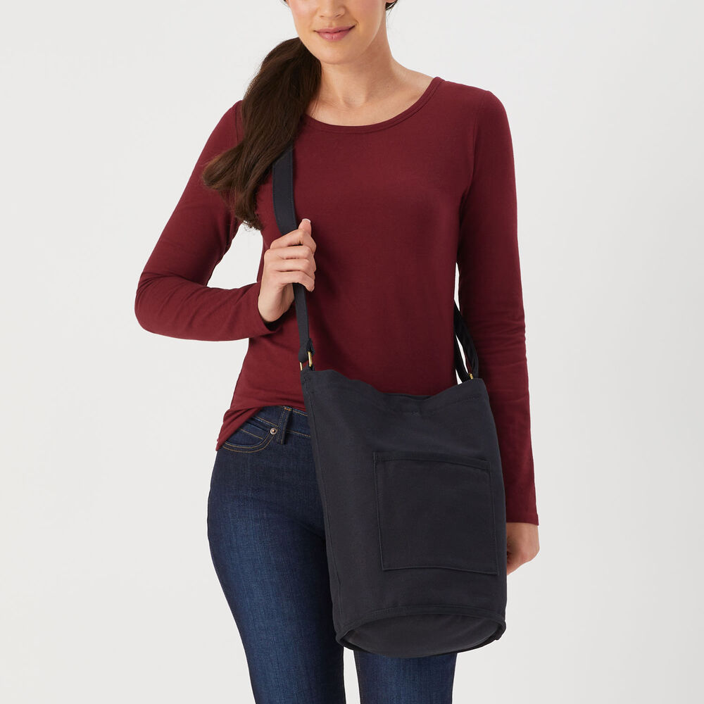 Back to Basics Fire Hose Round Tote Main Image