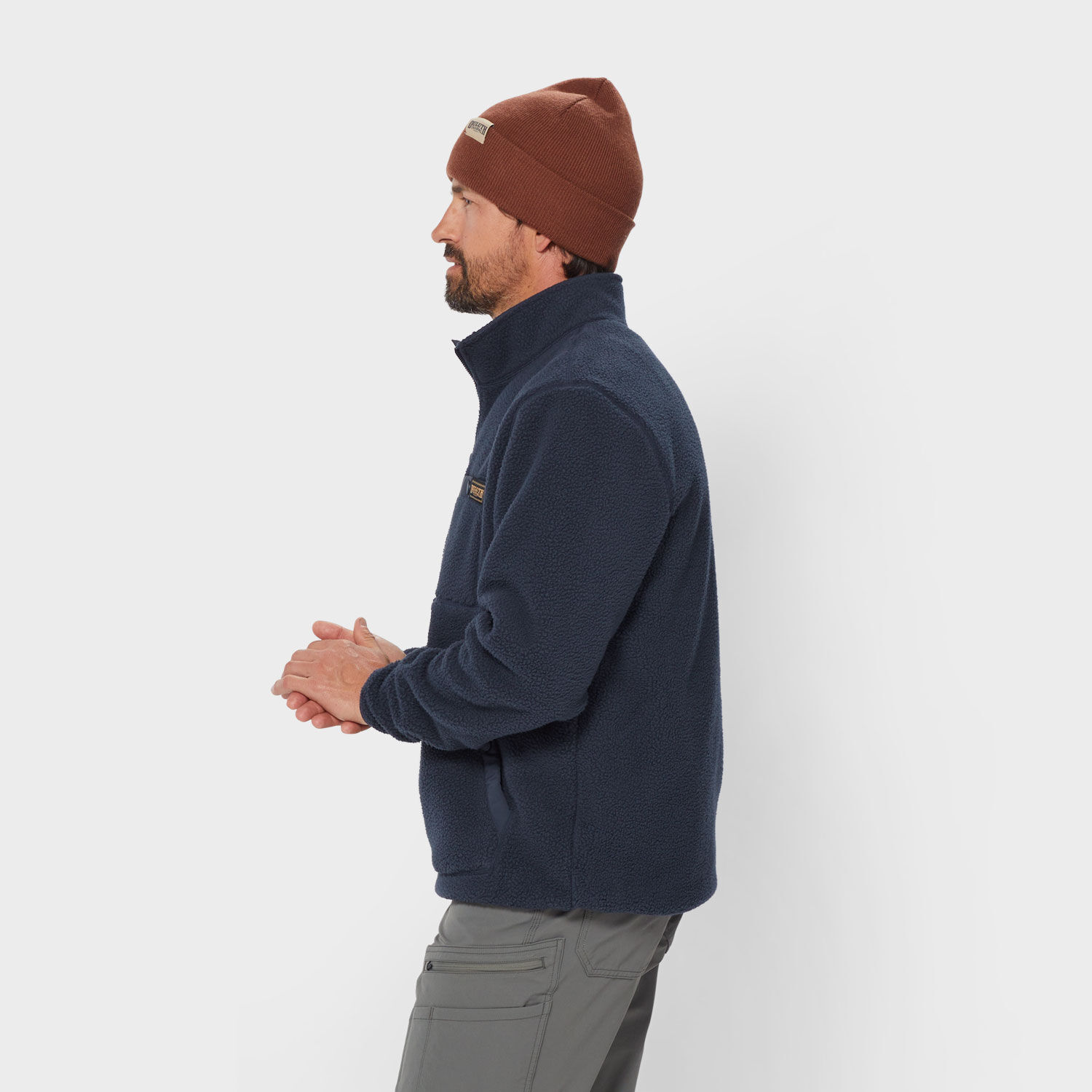 Men's Pile Hi Fleece Half Zip Mock Neck | Duluth Trading Company