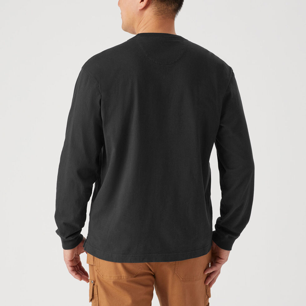 Men's Un-Longtail T Relaxed Fit Long Sleeve Pocket Crew