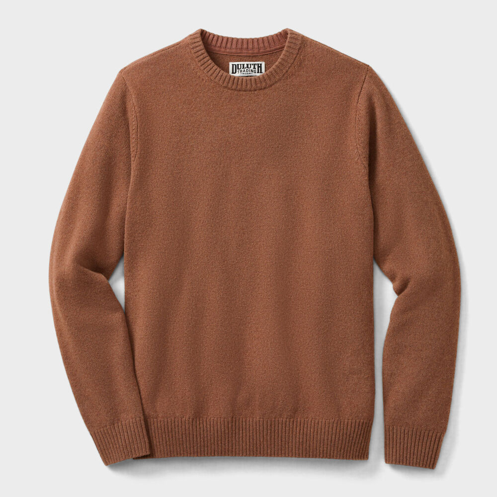 Men's Lambswool Crew Sweater Main Image