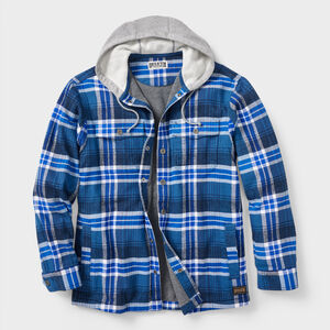 Men's Flapjack Relaxed Fit Hooded Shirt Jac