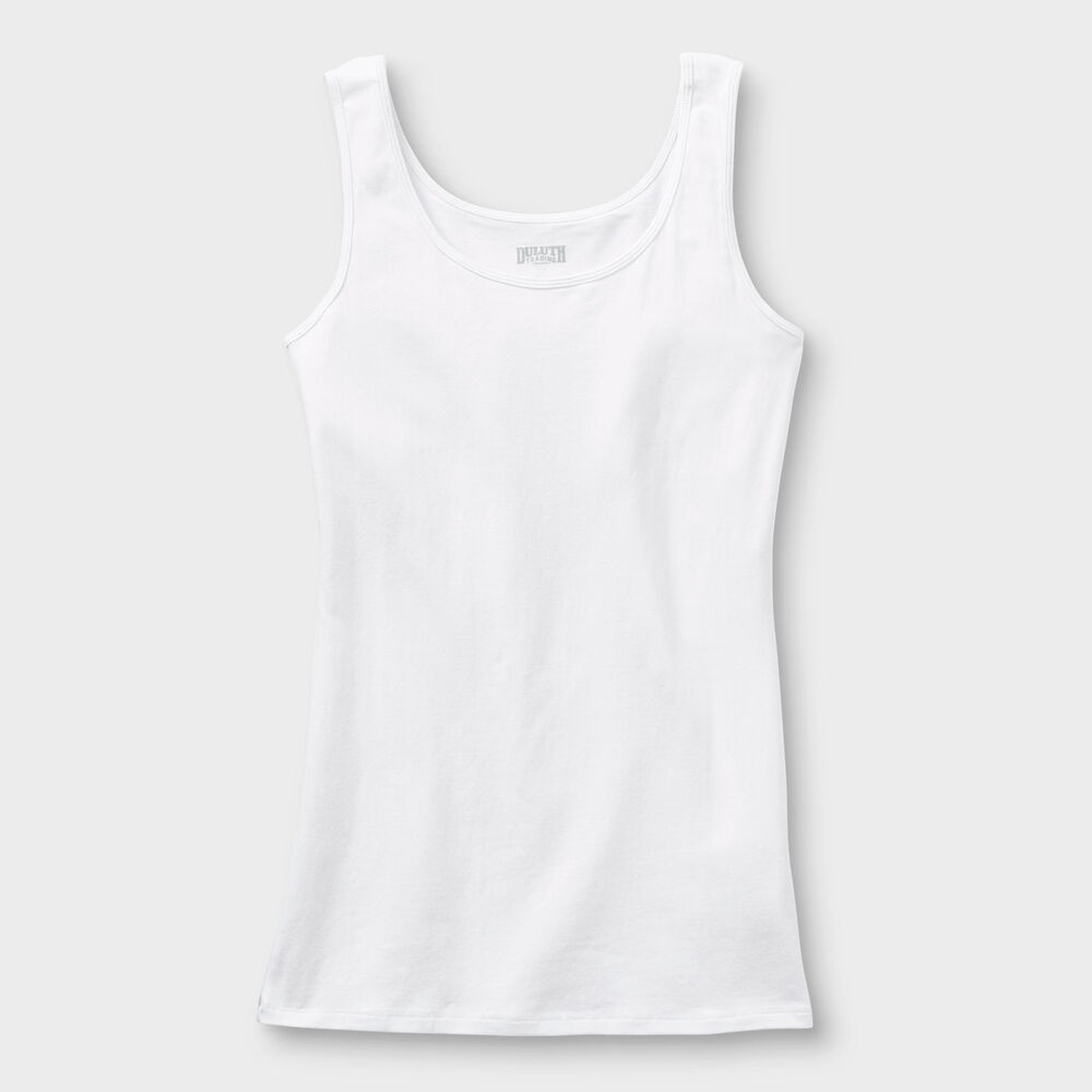 Women's Plus No-Yank Shelf Bra Tank Main Image