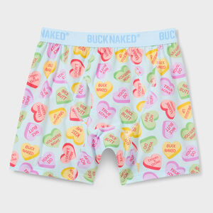 Men's Buck Naked Pattern Boxer Briefs