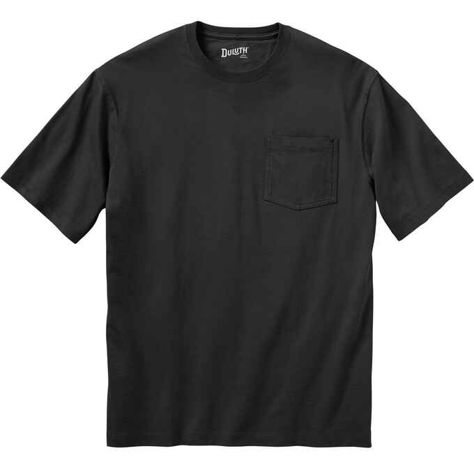 Men's Longtail T Standard Fit Short Sleeve Crew with Pocket