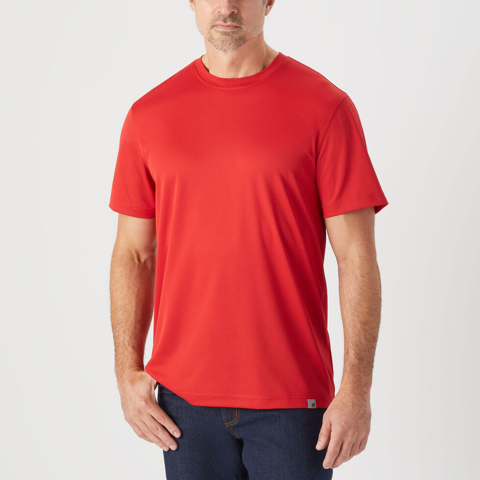 Men's 40 Grit Performance Standard Fit Short Sleeve Tee - Duluth Trading Company