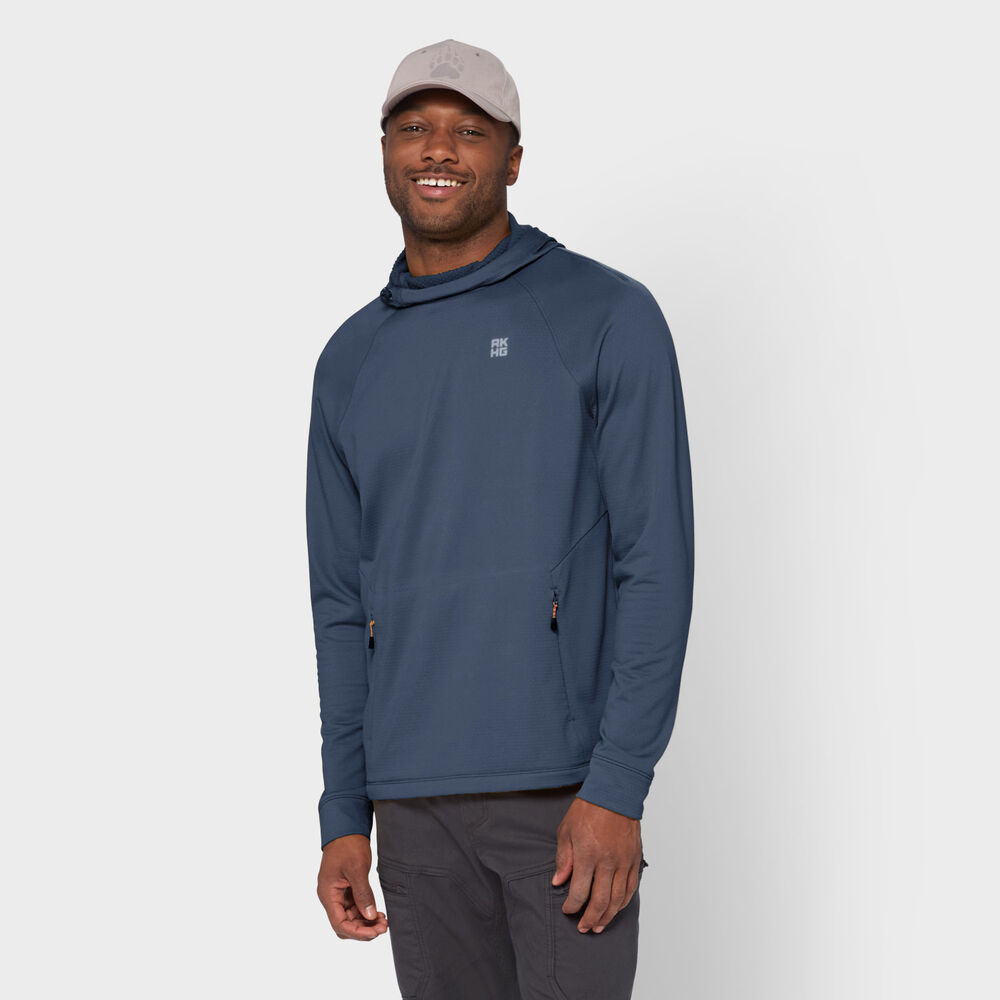 Men's AKHG Crosslayer Standard Fit Fleece Hoodie Main Image