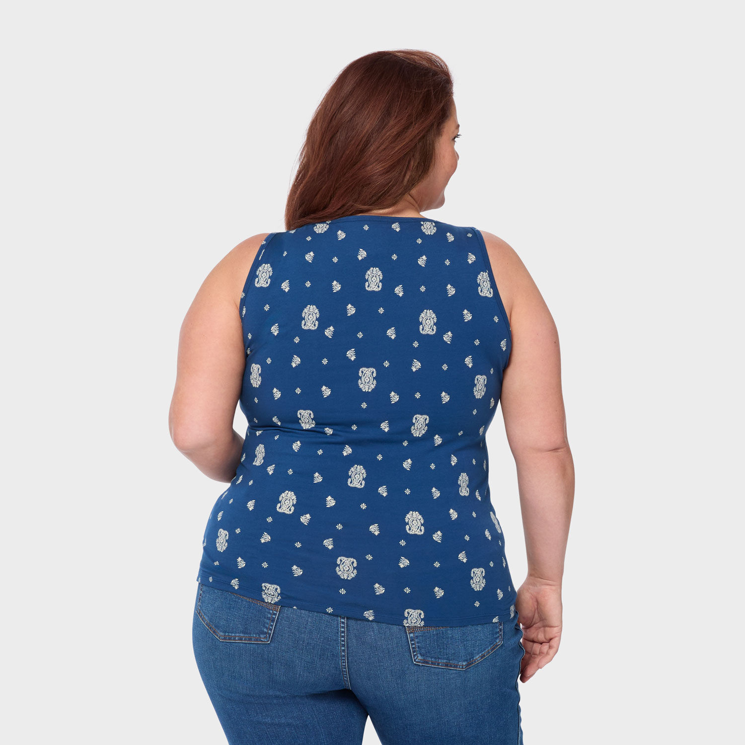 Women's Plus No-Yank Scoopneck Tank | Duluth Trading Company