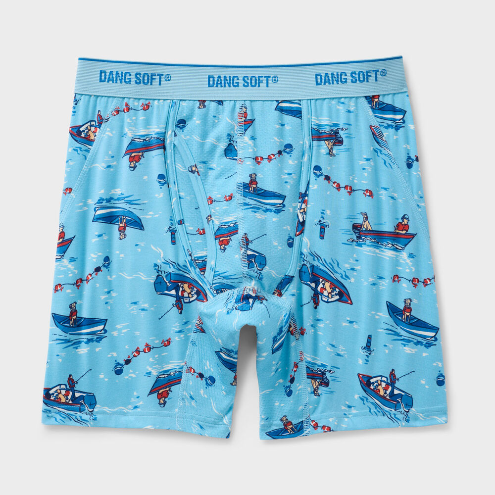 Men's Dang Soft Pattern Boxer Briefs Main Image