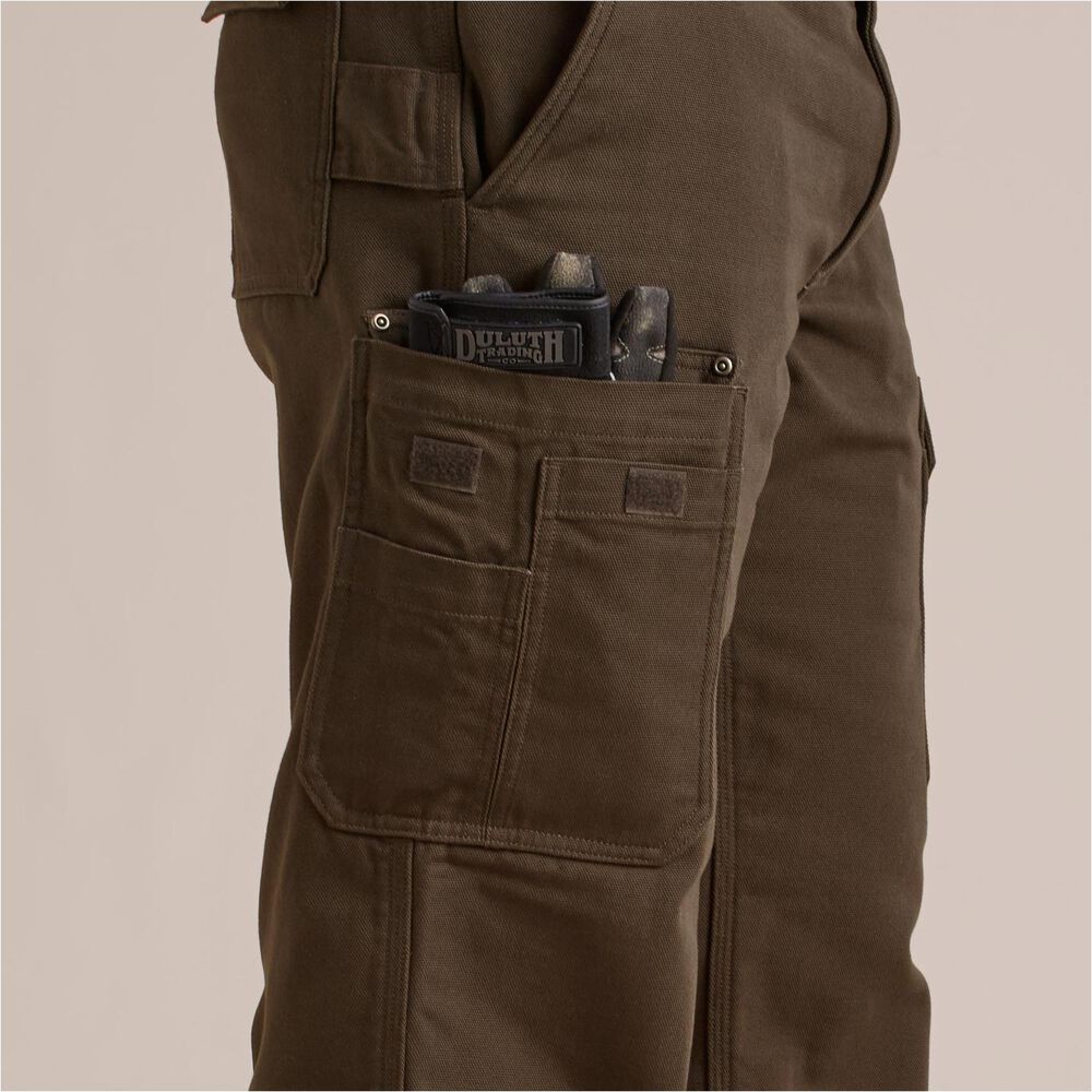 Men's DuluthFlex Fire Hose Relaxed Fit Lined Cargo Pants Main Image