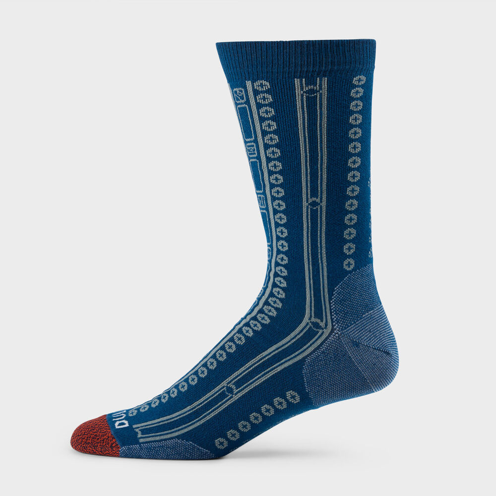 Men's Stay-Put Lightweight Crew Socks Main Image