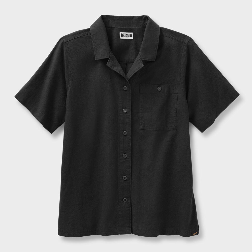 Women's Artisan Hemp Camp Shirt Main Image
