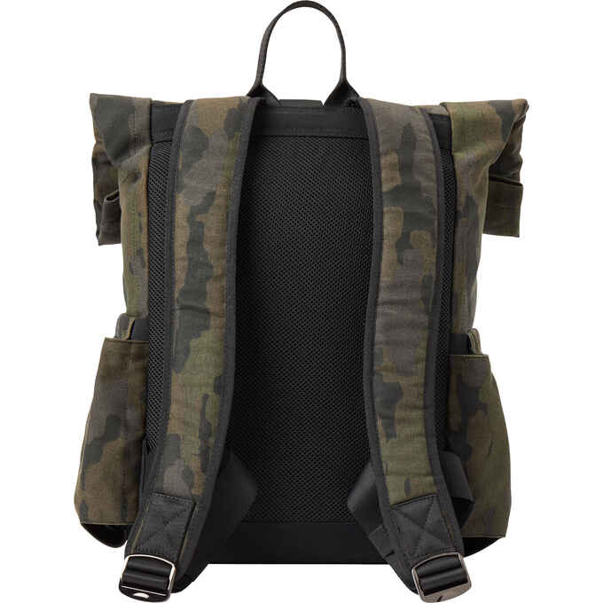 Oil Cloth Camo Backpack