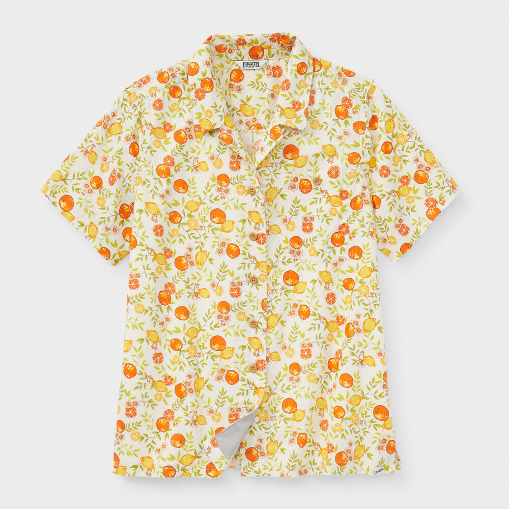 Women's Artisan Hemp Camp Shirt Main Image
