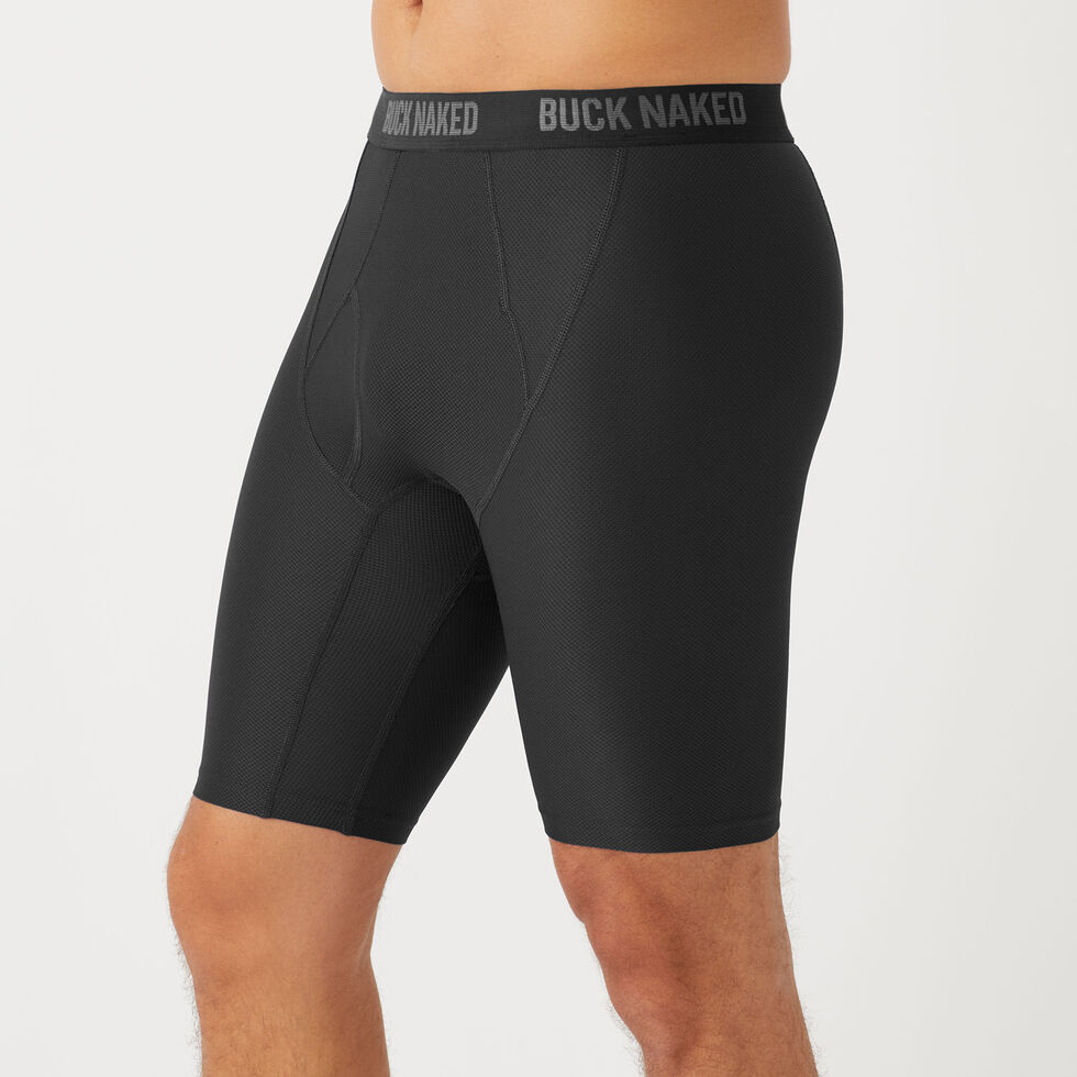 Men's Buck Naked Performance Extra Long Boxer Briefs