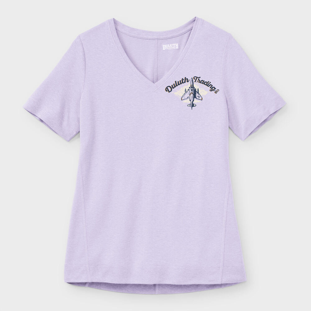 Women's Hemp Knit Short Sleeve Tee Main Image