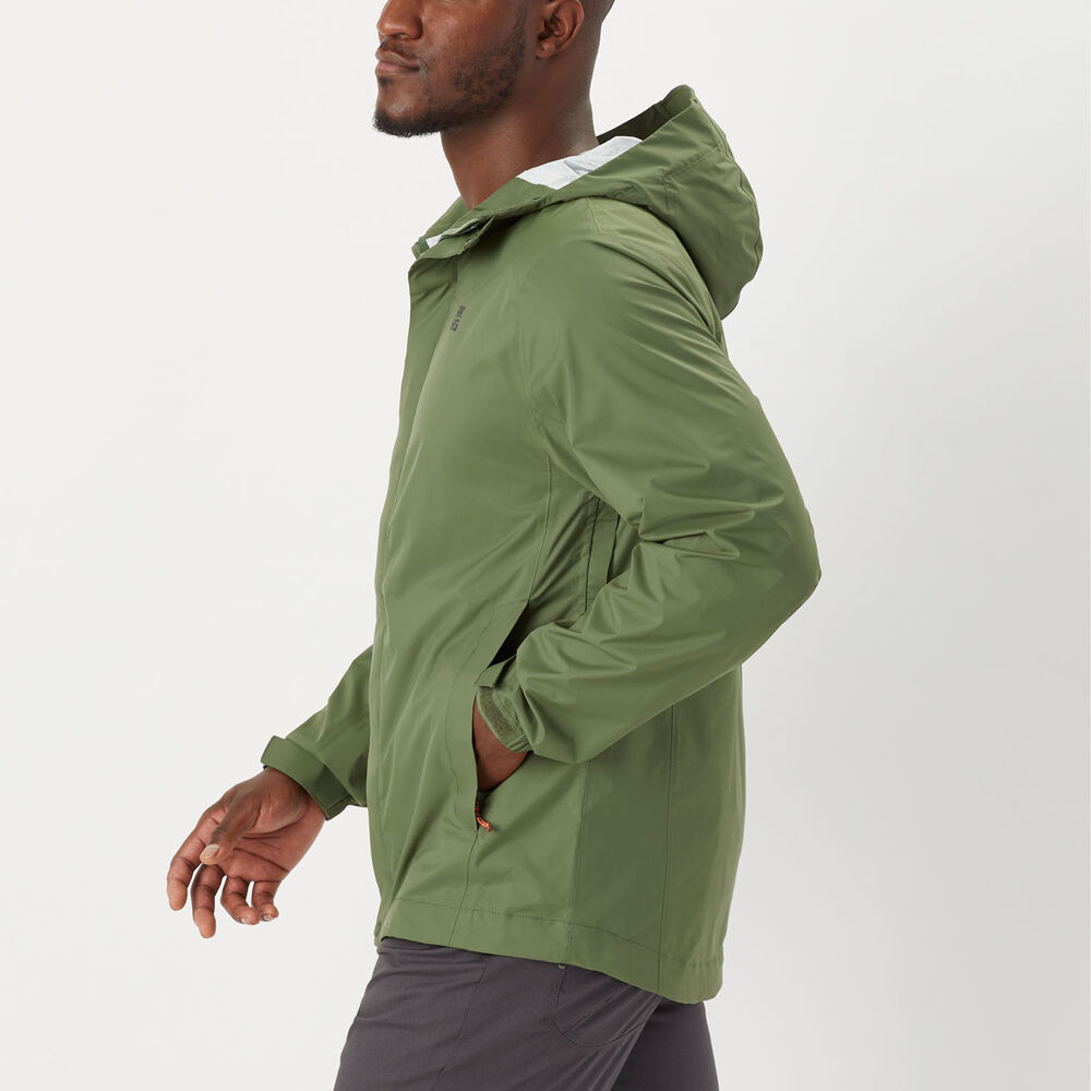 Men's AKHG Olympic Coast 2.5L Rain Jacket Main Image