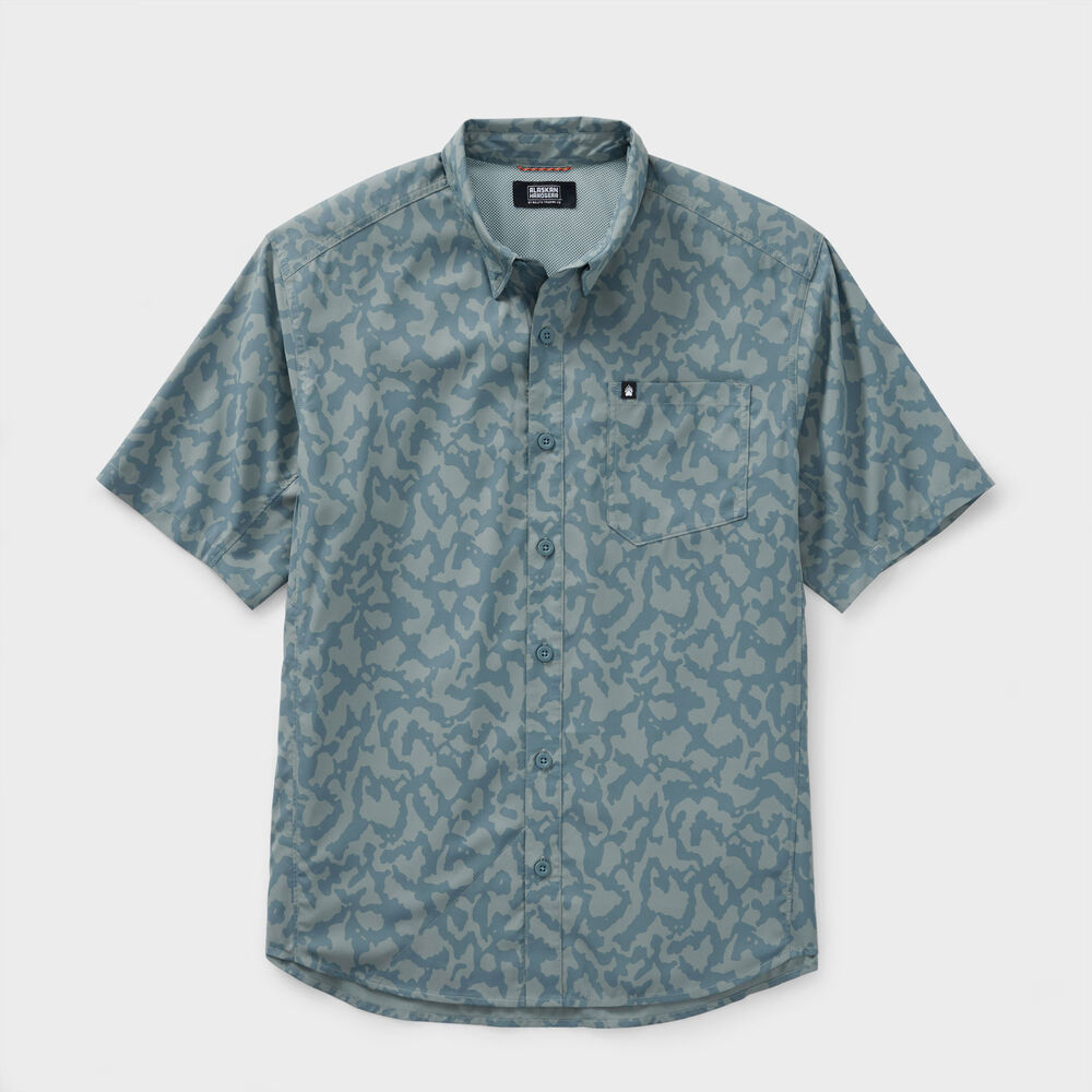 Men's AKHG Mountain Stream Relaxed Fit Short Sleeve Shirt Main Image