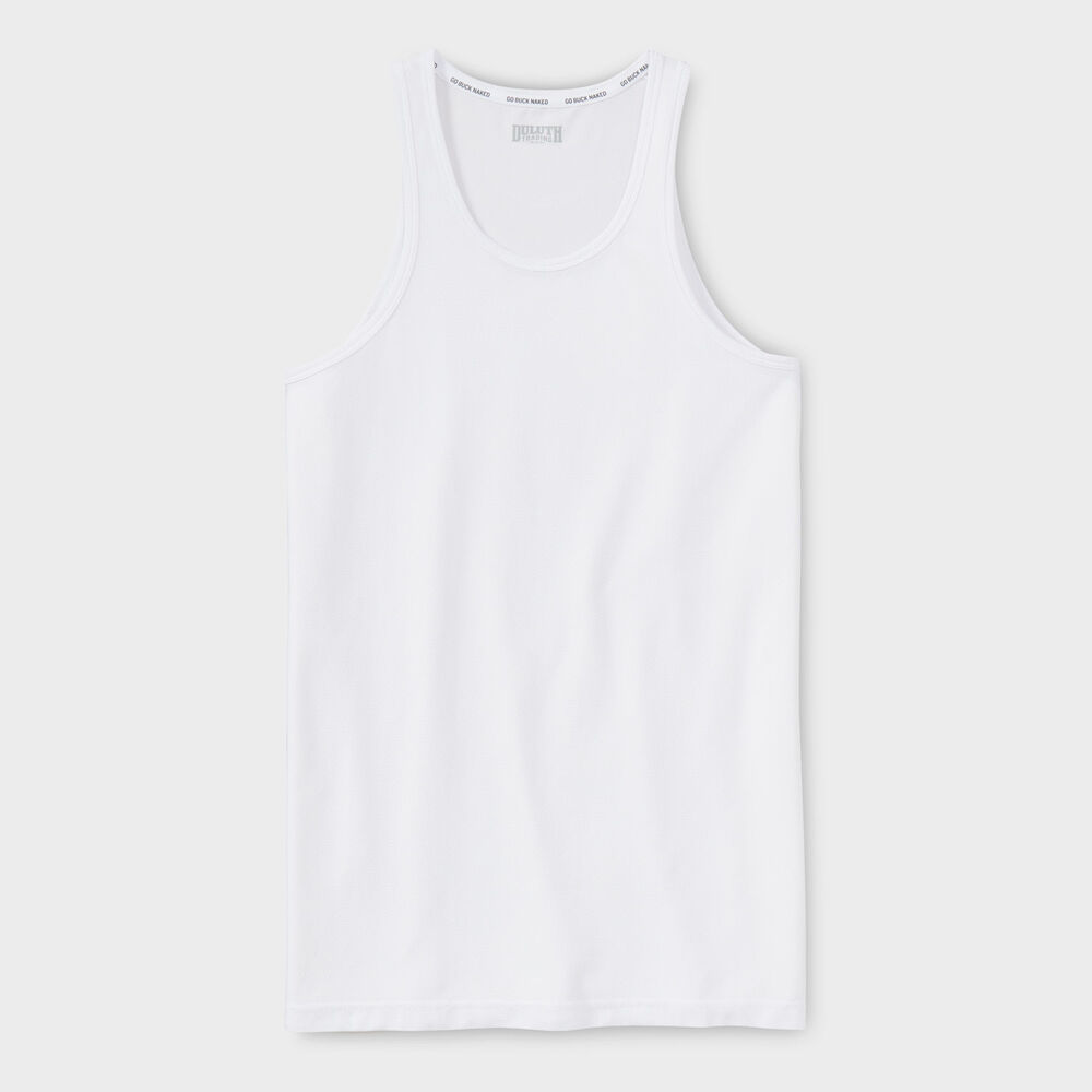 Men's Buck Naked Tank Undershirt Main Image