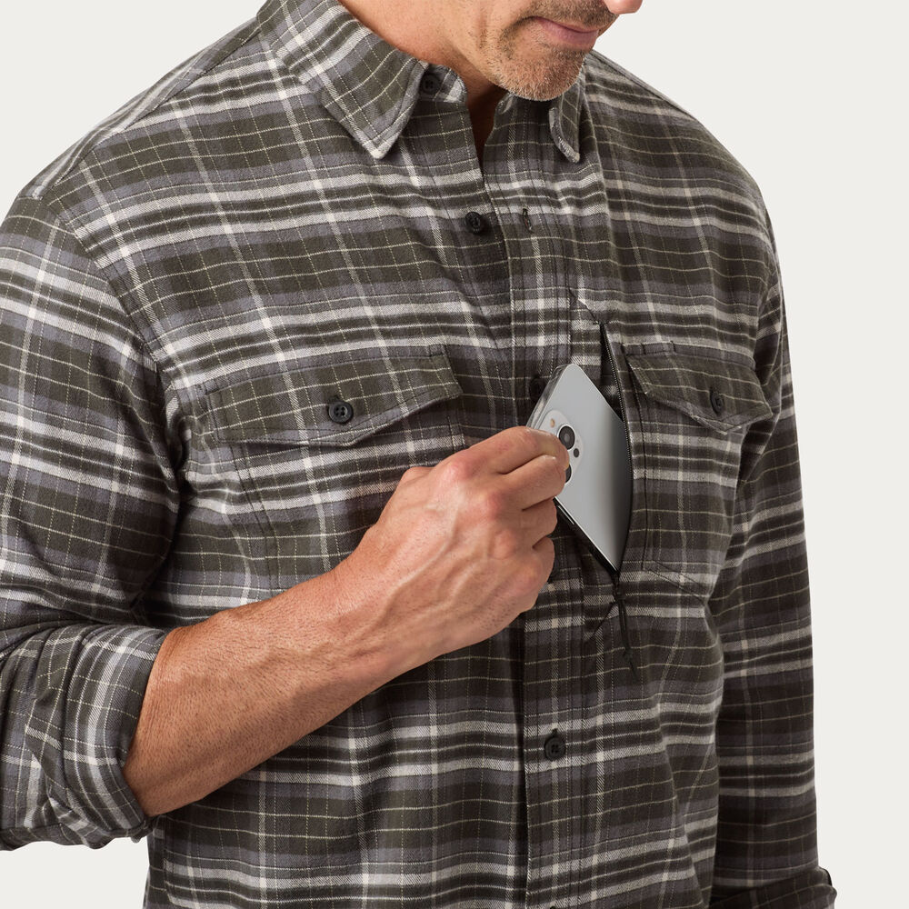 Men's No Quit Utility Standard Fit Flannel Shirt Main Image