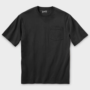 Men's Longtail T Trim Fit T-Shirt with Pocket BLAC