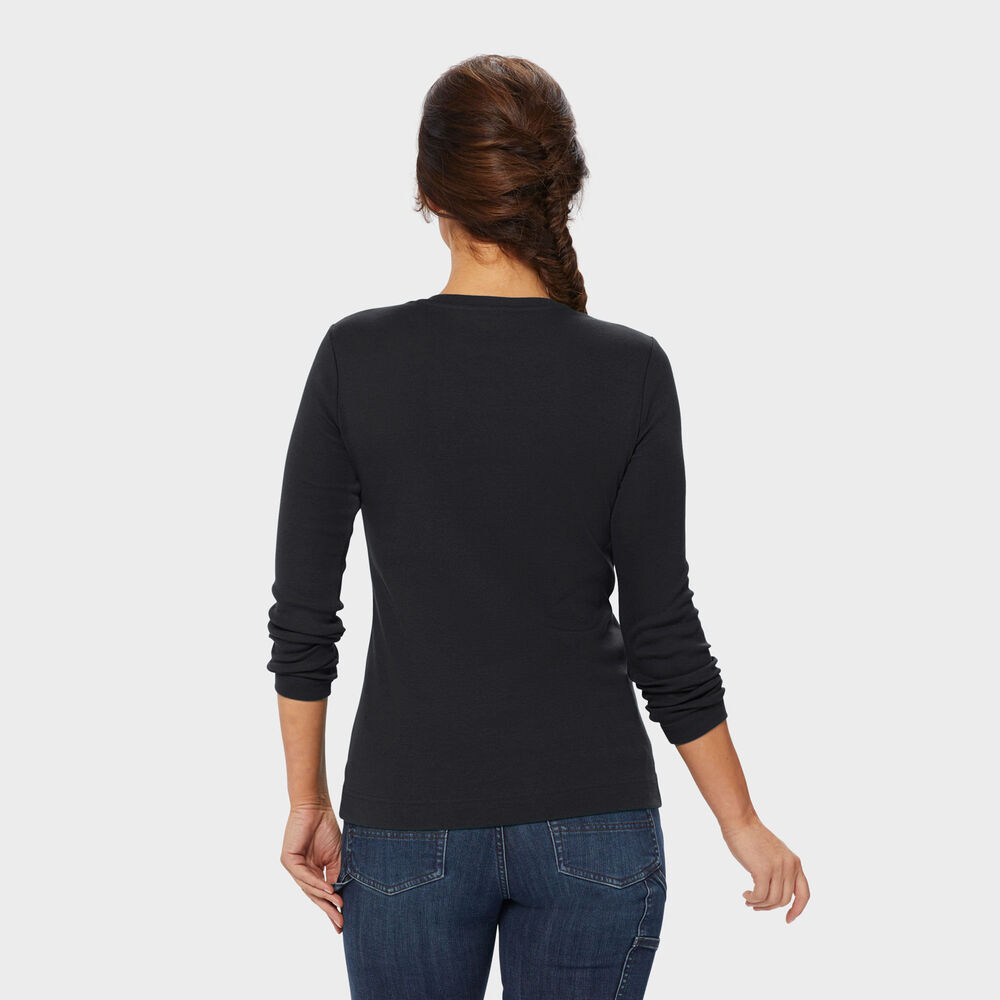 Women's Longtail T Long Sleeve Henley Main Image